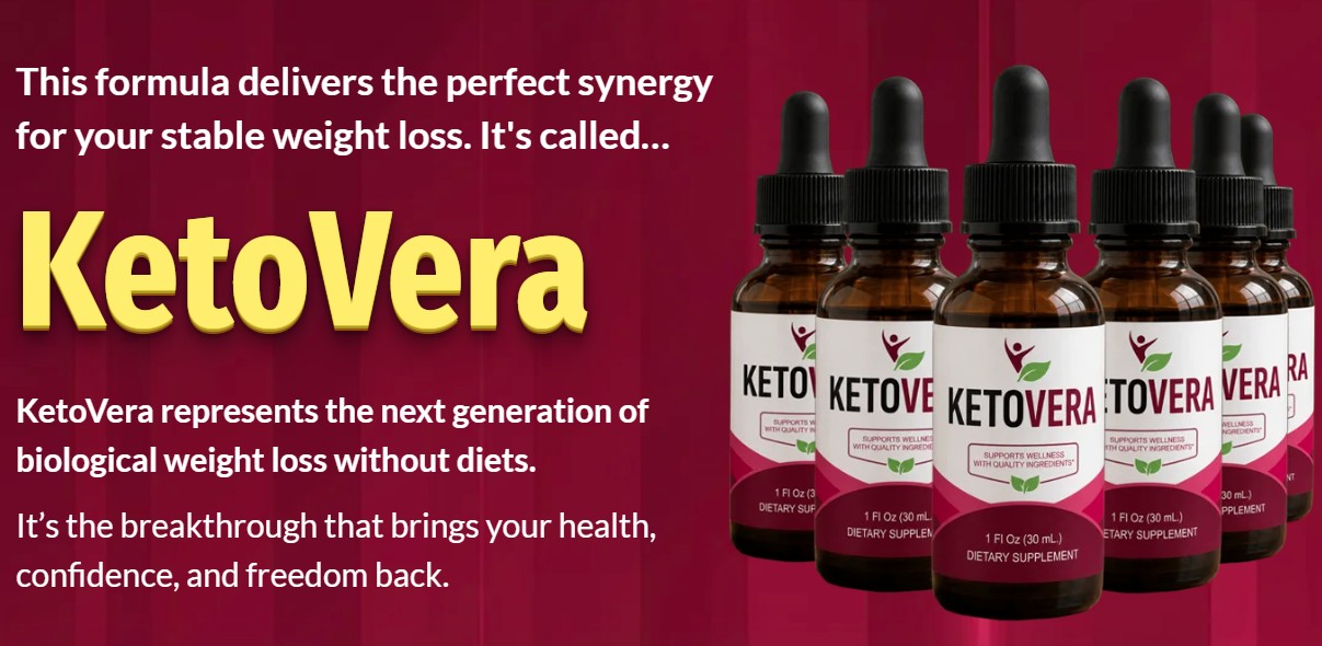 KetoVera bottles and formula overview