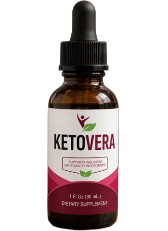 KetoVera liquid dietary supplement bottle