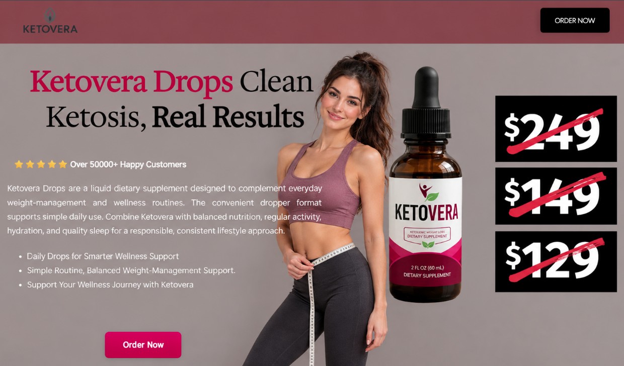 KetoVera product introduction and wellness support overview